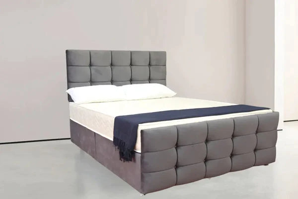 coolblue memory foam spring mattress 10″ - 7